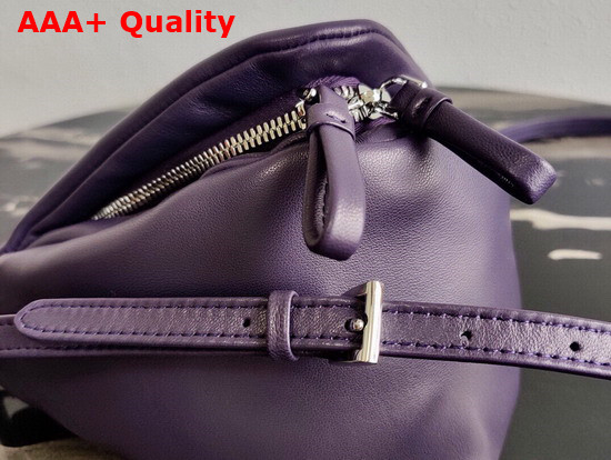 Prada Padded Nappa Leather Handbag Violet 1BA315 Replica