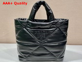 Prada Padded Nappa Tote Bag in Black 1BG411 Replica