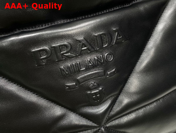 Prada Padded Nappa Tote Bag in Black 1BG411 Replica