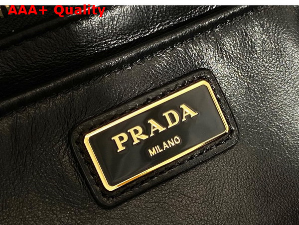 Prada Padded Nappa Tote Bag in Black 1BG411 Replica