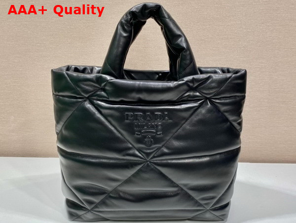 Prada Padded Nappa Tote Bag in Black 1BG411 Replica