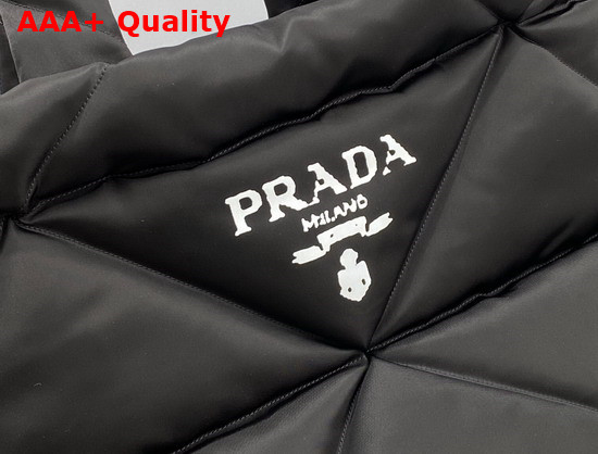 Prada Padded Re Nylon Tote Bag in Black 2VG082 Replica