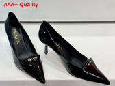 Prada Patent Leather Pumps in Black Replica