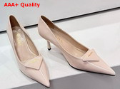 Prada Patent Leather Pumps in Ivory Replica