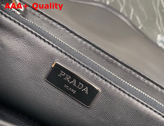 Prada Pocket Nappa Leather Bag in Black Product Code 1BD295 Replica