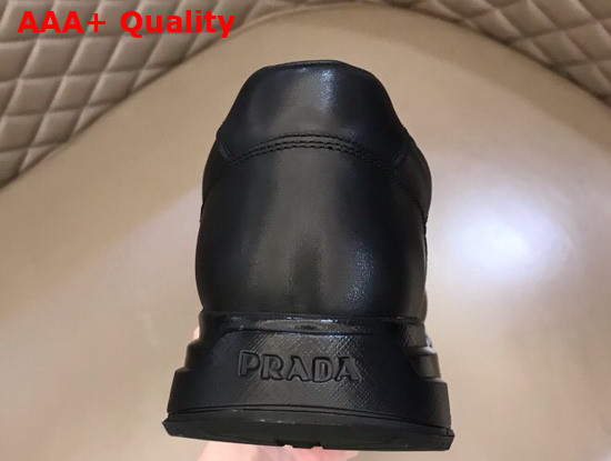 Prada Prax 01 Sneakers in Black Leather Replica