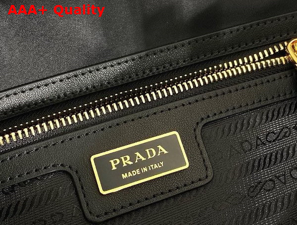 Prada Re Edition 1978 Large Re Nylon and Saffiano Leather Tote Bag in Black 1BG527 Replica