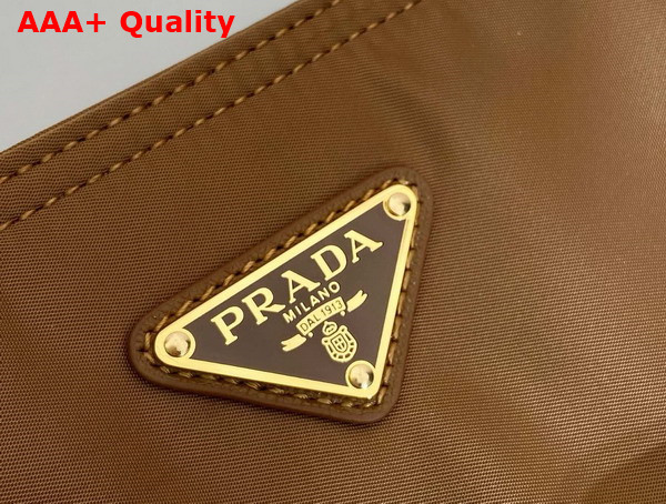 Prada Re Edition 1978 Large Re Nylon and Saffiano Leather Tote Bag in Cork Beige 1BG527 Replica