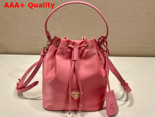 Prada Re Edition 1978 Re Nylon Mini Bag in Begonia Pink 1BE067 Replica