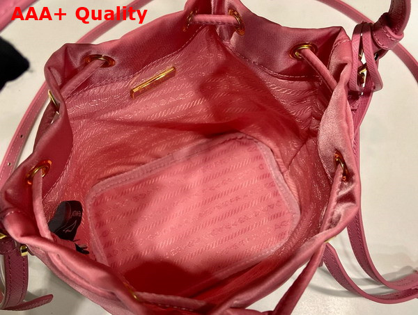 Prada Re Edition 1978 Re Nylon Mini Bag in Begonia Pink 1BE067 Replica