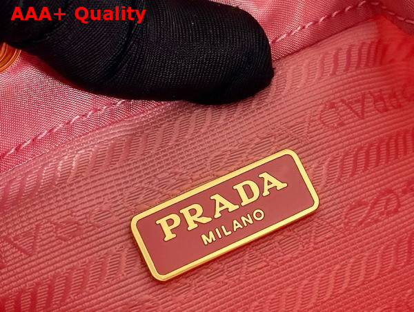 Prada Re Edition 1978 Re Nylon Mini Bag in Begonia Pink 1BE067 Replica