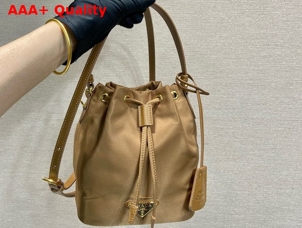 Prada Re Edition 1978 Re Nylon Mini Bag in Cork Beige 1BE067 Replica