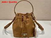 Prada Re Edition 1978 Re Nylon Mini Bag in Cork Beige 1BE067 Replica