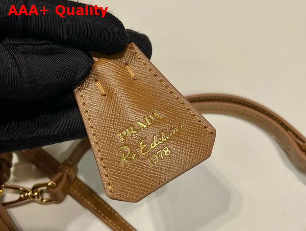 Prada Re Edition 1978 Re Nylon Mini Bag in Cork Beige 1BE067 Replica