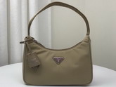 Prada Re Edition 2000 Nylon Mini Bag in Beige