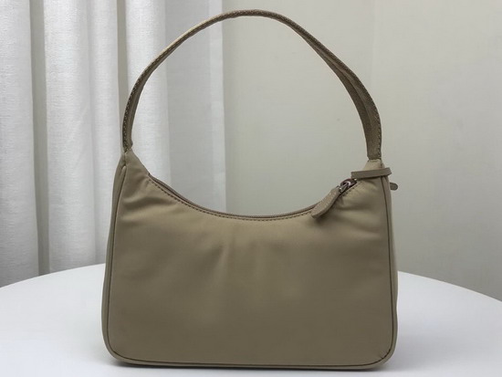 Prada Re Edition 2000 Nylon Mini Bag in Beige