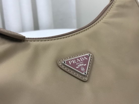 Prada Re Edition 2000 Nylon Mini Bag in Beige