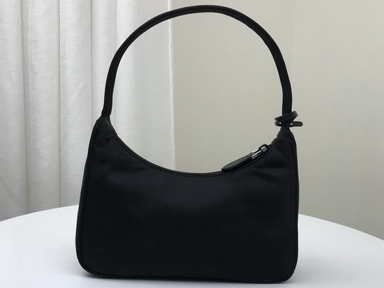 Prada Re Edition 2000 Nylon Mini Bag in Black