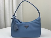 Prada Re Edition 2000 Nylon Mini Bag in Blue