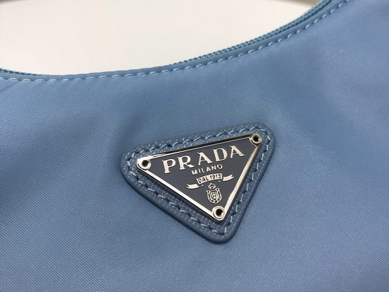 Prada Re Edition 2000 Nylon Mini Bag in Blue