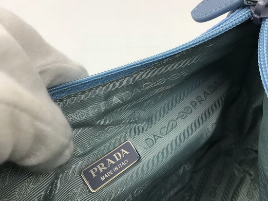 Prada Re Edition 2000 Nylon Mini Bag in Blue