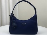 Prada Re Edition 2000 Nylon Mini Bag in Navy Blue