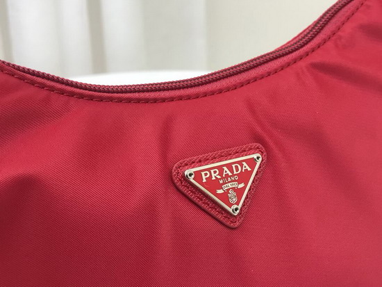 Prada Re Edition 2000 Nylon Mini Bag in Red