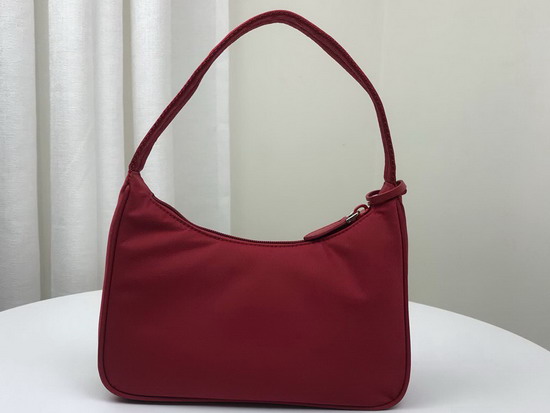 Prada Re Edition 2000 Nylon Mini Bag in Red