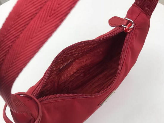 Prada Re Edition 2000 Nylon Mini Bag in Red