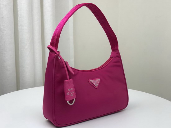 Prada Re Edition 2000 Nylon Mini Bag in Rose