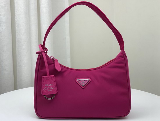 Prada Re Edition 2000 Nylon Mini Bag in Rose