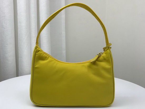 Prada Re Edition 2000 Nylon Mini Bag in Yellow