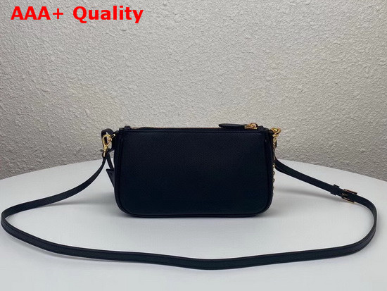 Prada Re Edition 2000 Saffiano Leather Mini Bag in Black Replica