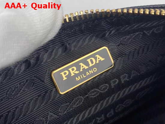 Prada Re Edition 2000 Saffiano Leather Mini Bag in Black Replica