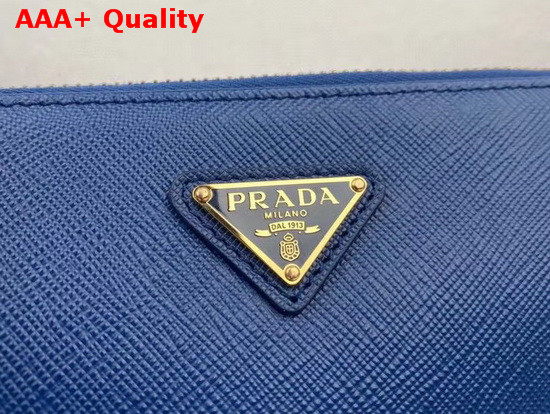 Prada Re Edition 2000 Saffiano Leather Mini Bag in Blue Replica