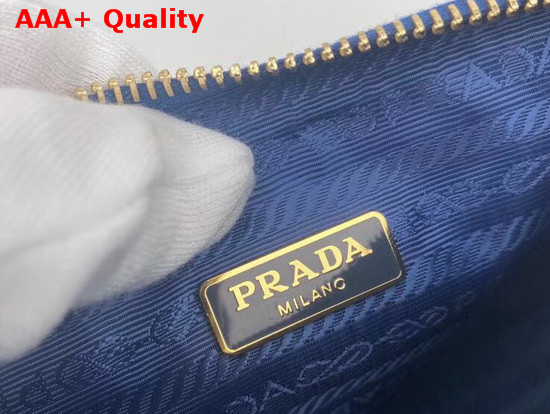 Prada Re Edition 2000 Saffiano Leather Mini Bag in Blue Replica