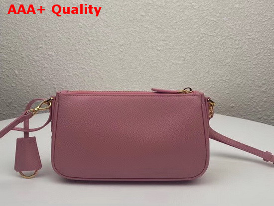 Prada Re Edition 2000 Saffiano Leather Mini Bag in Light Pink Replica