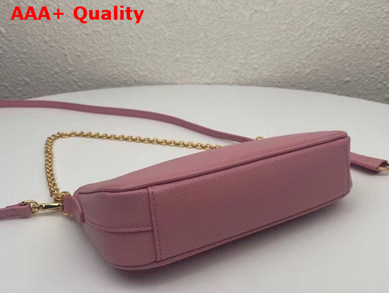 Prada Re Edition 2000 Saffiano Leather Mini Bag in Light Pink Replica