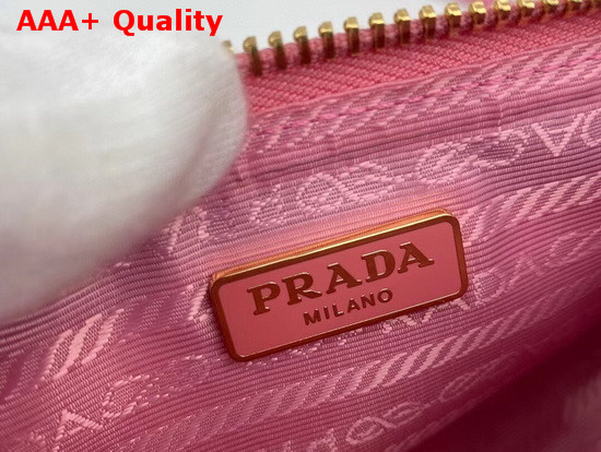 Prada Re Edition 2000 Saffiano Leather Mini Bag in Pink Replica