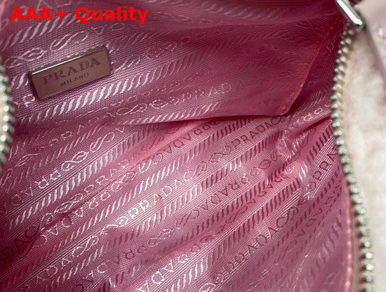 Prada Re Edition 2000 Shearling Mini Bag in Pink Replica