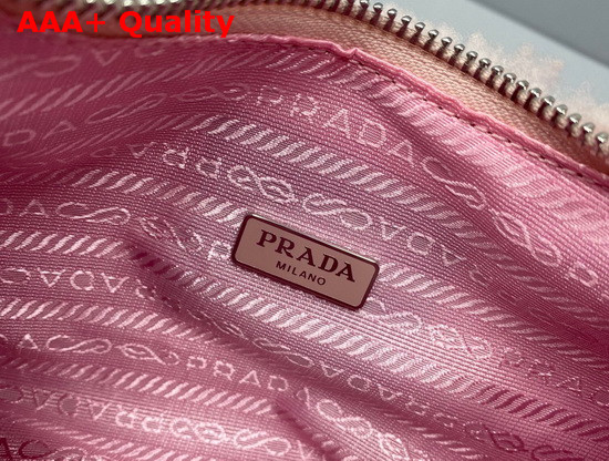 Prada Re Edition 2000 Shearling Mini Bag in Pink Replica