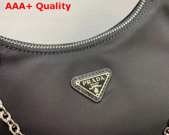 Prada Re Edition 2005 Nylon Shoulder Bag in Black Replica