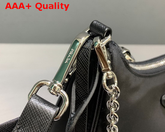 Prada Re Edition 2005 Nylon Shoulder Bag in Black Replica