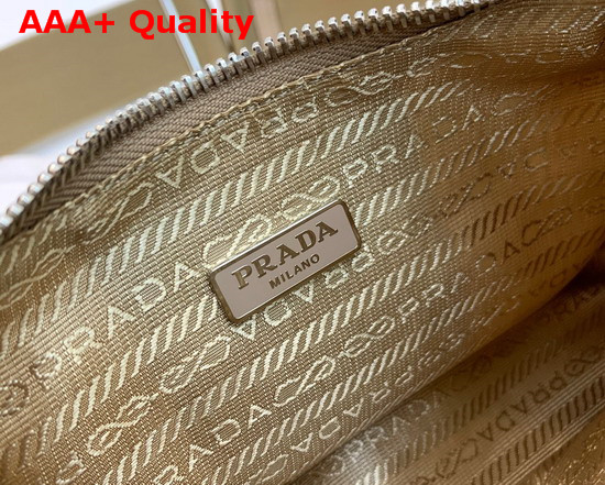 Prada Re Edition 2005 Nylon Shoulder Bag in Cameo Beige Replica