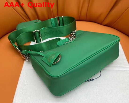 Prada Re Edition 2005 Nylon Shoulder Bag in Green Replica