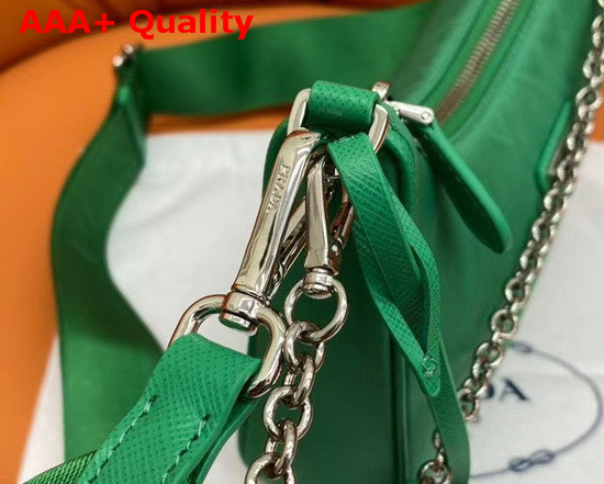 Prada Re Edition 2005 Nylon Shoulder Bag in Green Replica