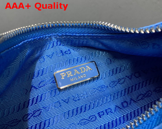 Prada Re Edition 2005 Nylon Shoulder Bag in Periwinkle Blue Replica