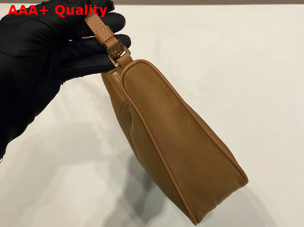 Prada Re Edition 2005 Re Nylon and Saffiano Mini Bag in Brown 1N204M Replica