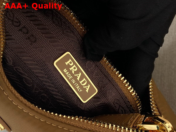 Prada Re Edition 2005 Re Nylon and Saffiano Mini Bag in Brown 1N204M Replica