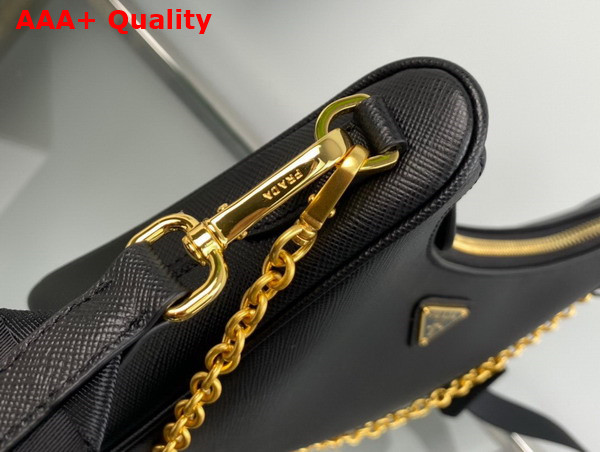 Prada Re Edition 2005 Saffiano Leather Bag in Black 1BH204 Replica